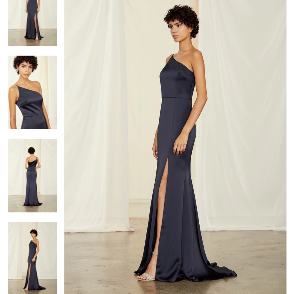 Kaia Bella bridesmaid dress in slate